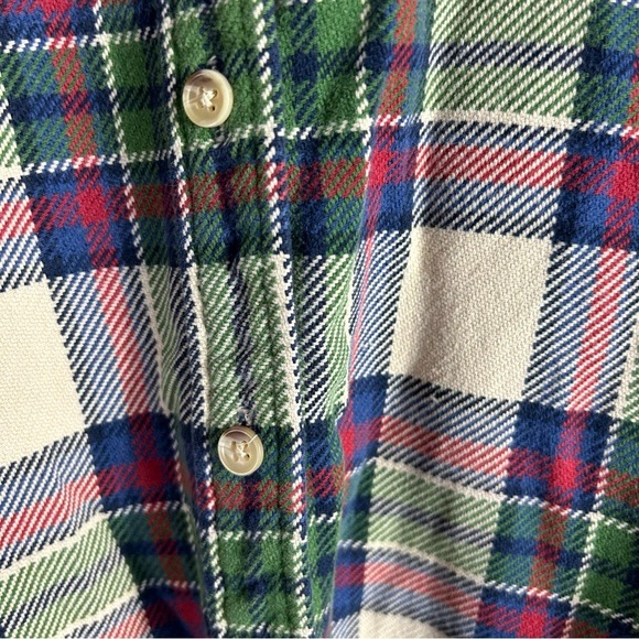 Abercrombie & Fitch Men's Multicolor Plaid Button Down Size Large 100% Cotton - Picture 5 of 9